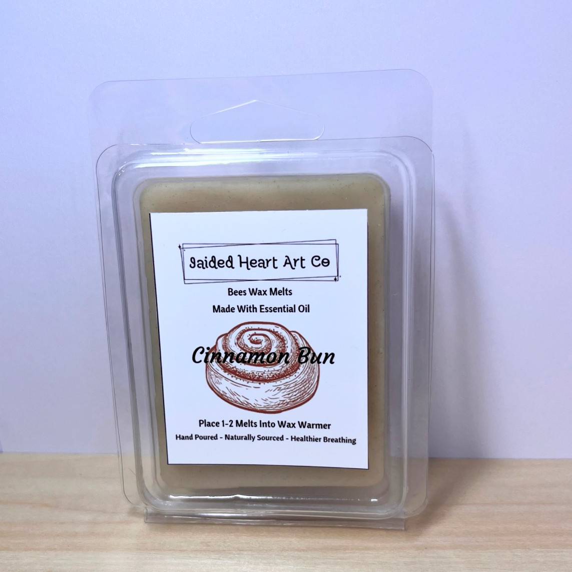 Cinnamon Bun Natural Bees Wax Melts