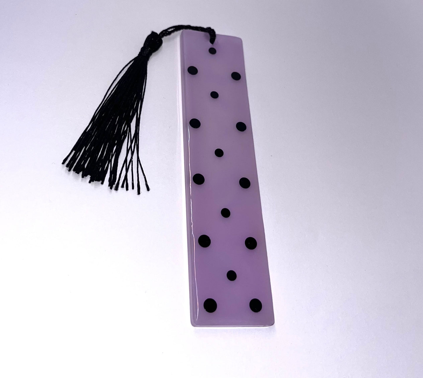 Polka Dotts Round Edge Rectangle Bookmark