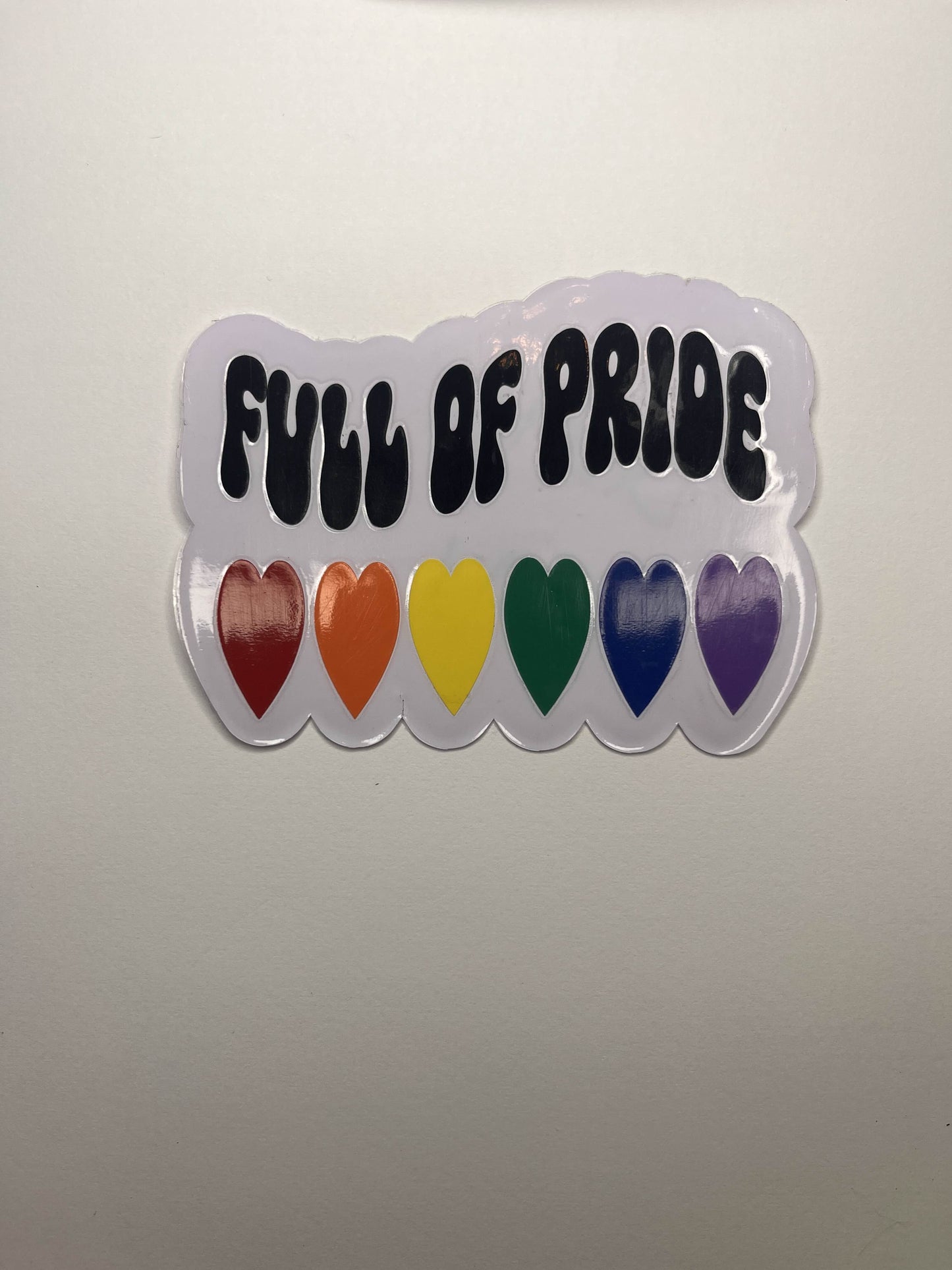 Vinyl Decal Full Of Pride