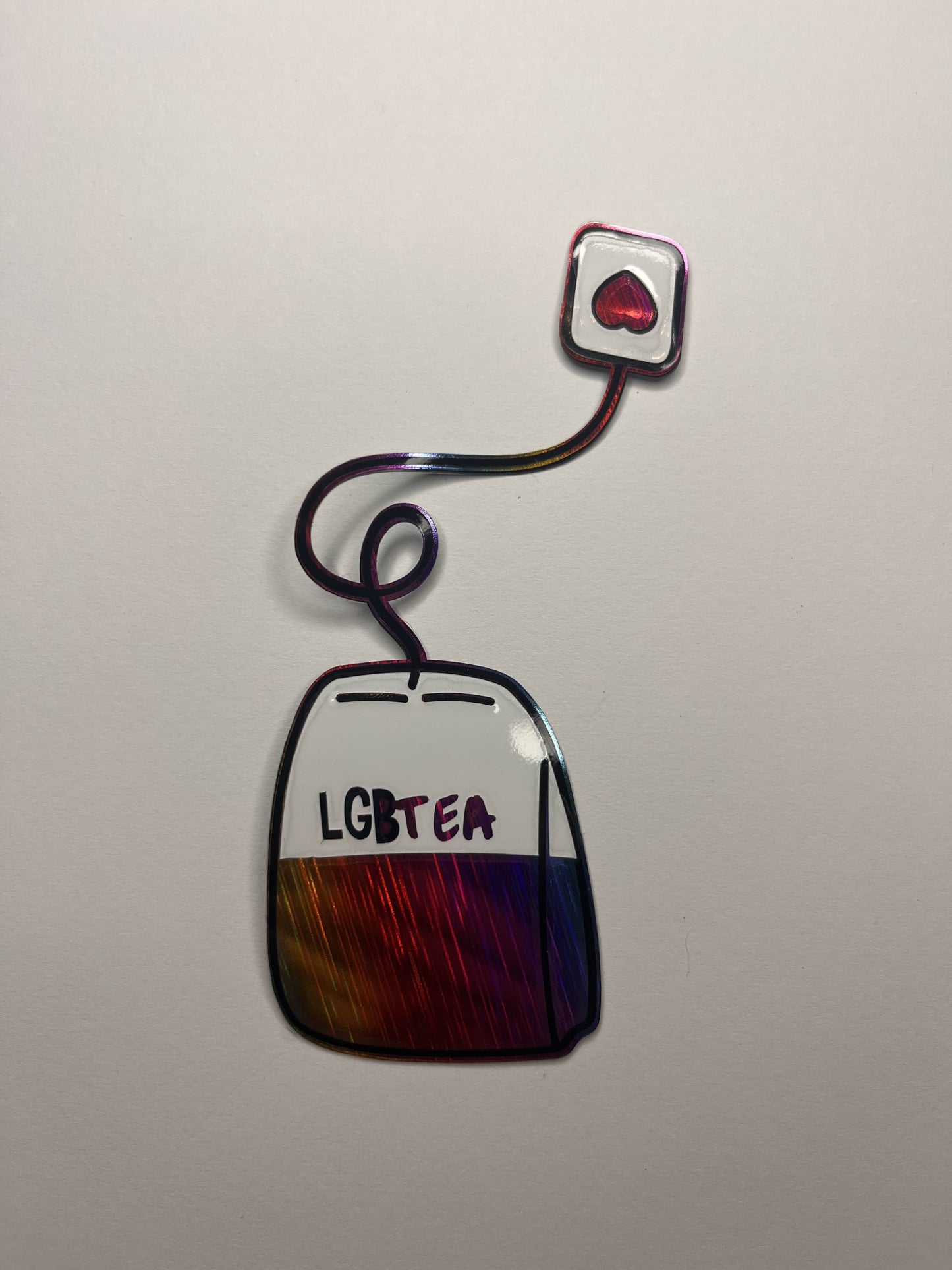 Vinyl Decal LGBTea Bag