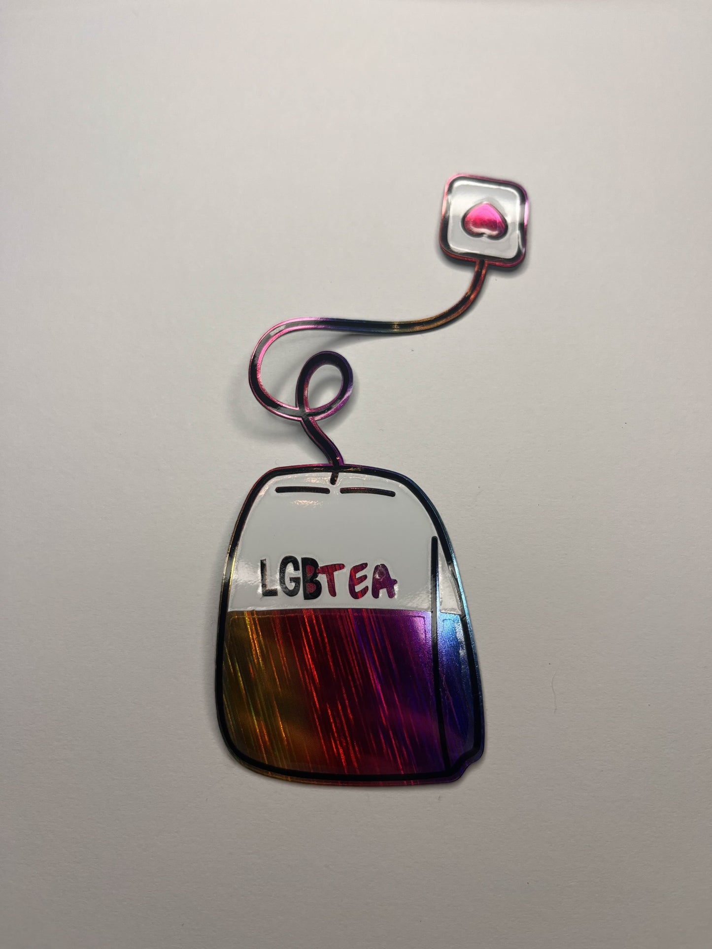 Vinyl Decal LGBTea Bag