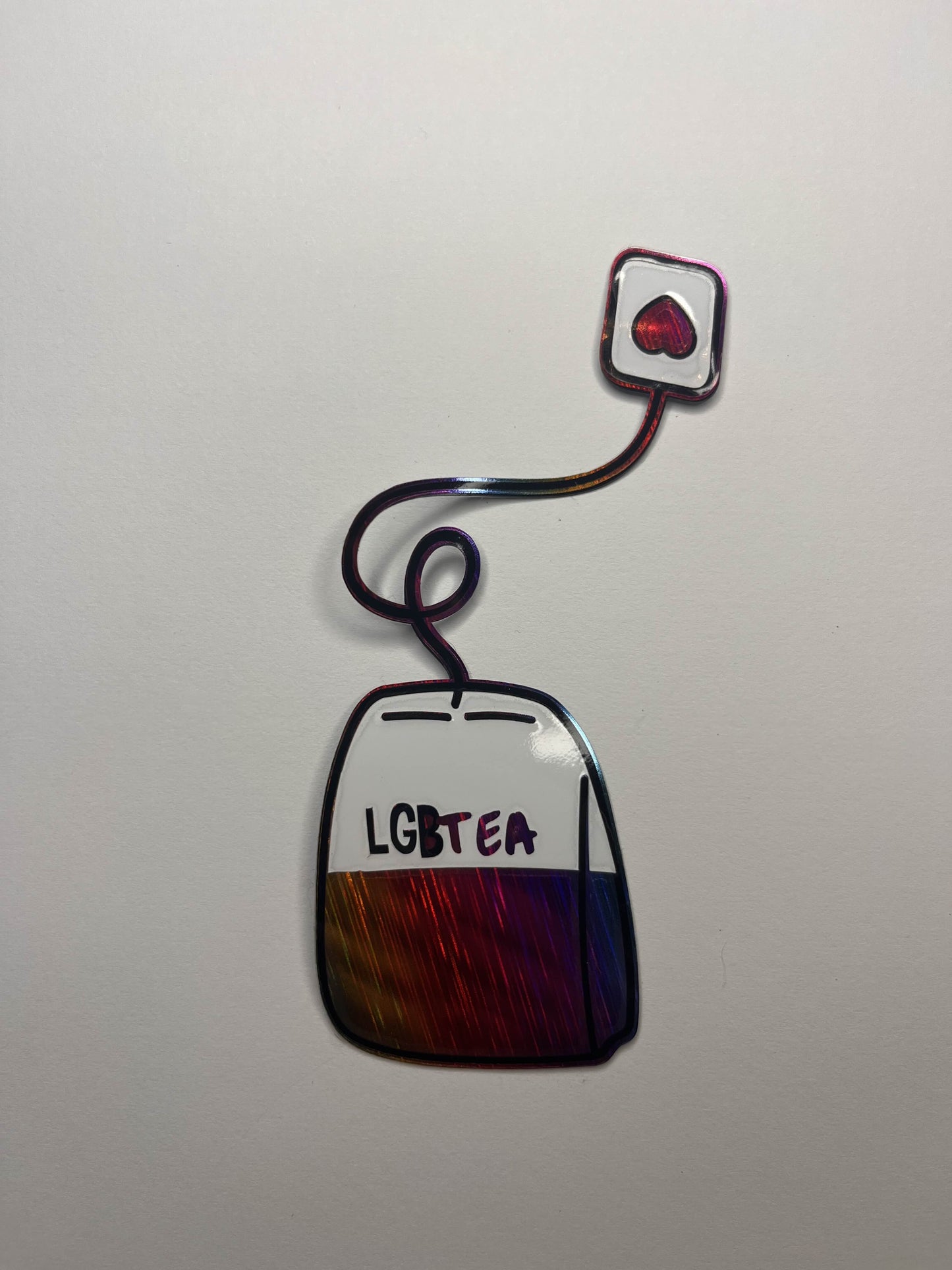 Vinyl Decal LGBTea Bag