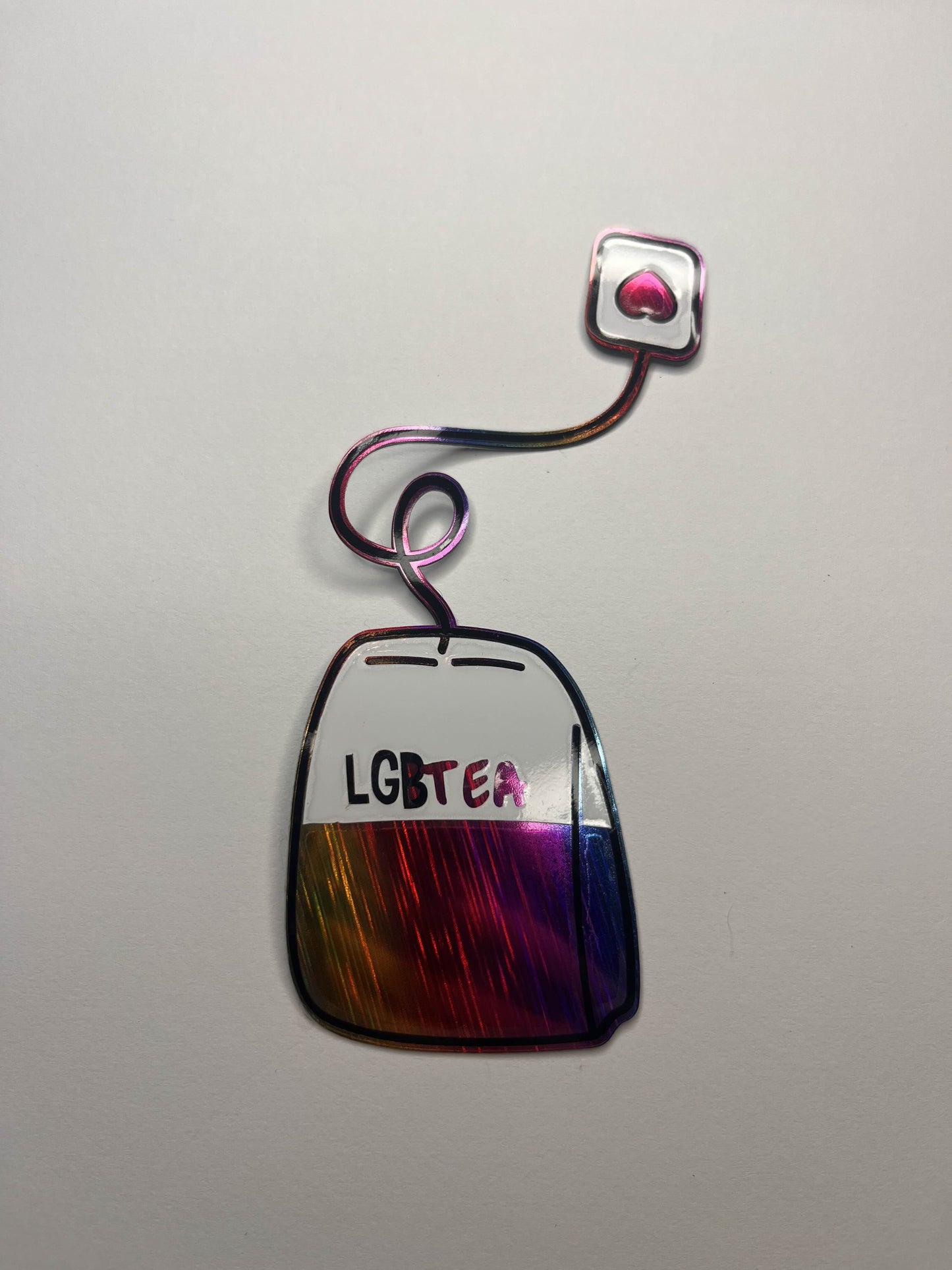 Vinyl Decal LGBTea Bag