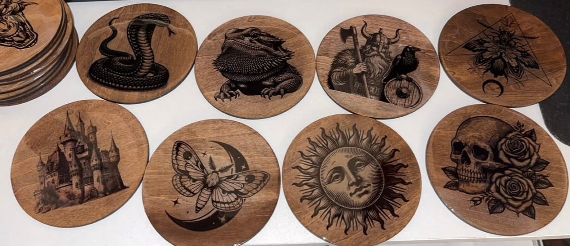 Custom Wood Coasters