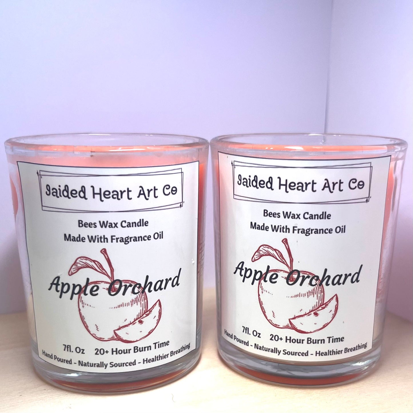 Apple Orchard Natural Bees Wax Candle