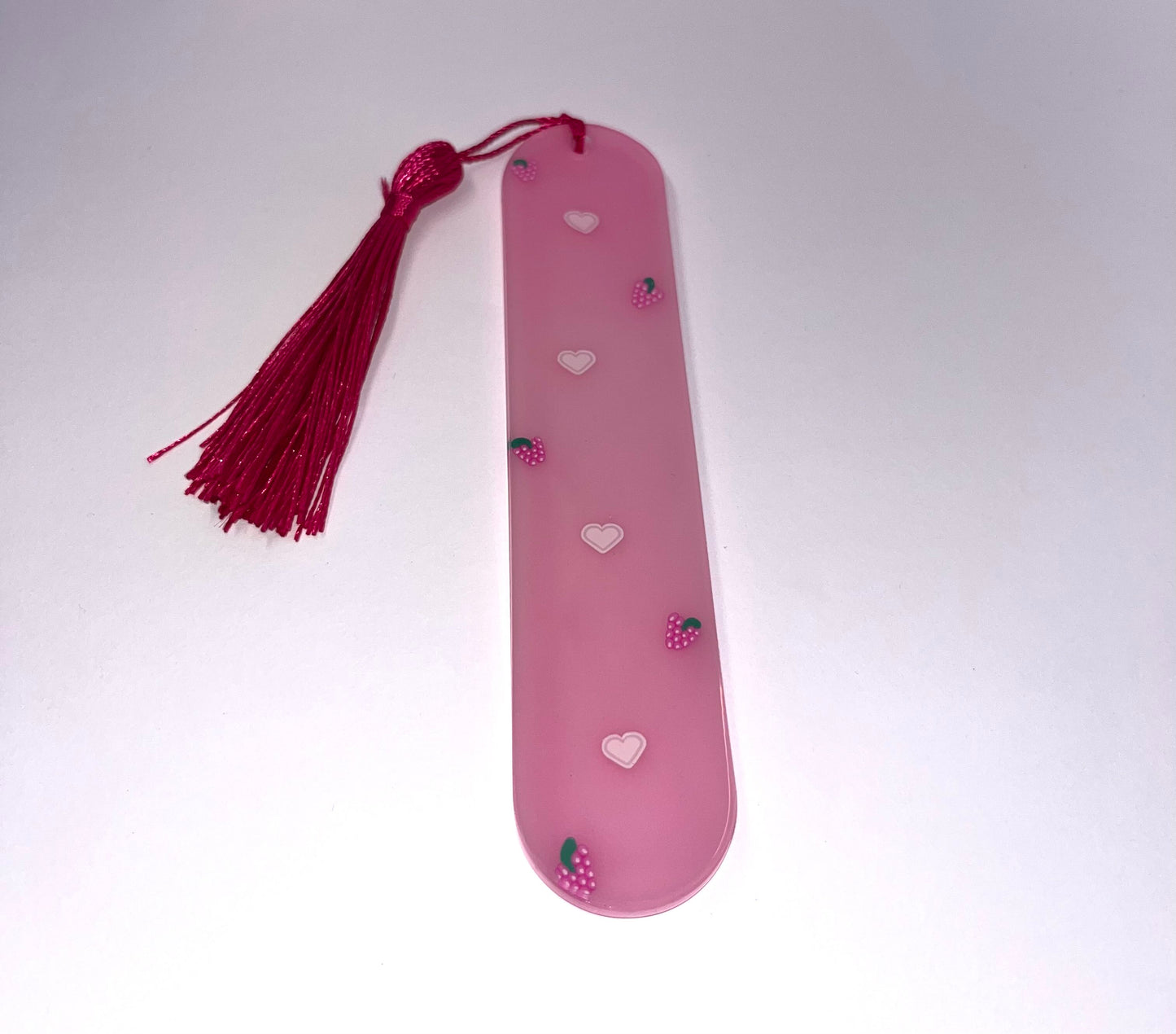 Berries & Cream Round Edge Bookmark