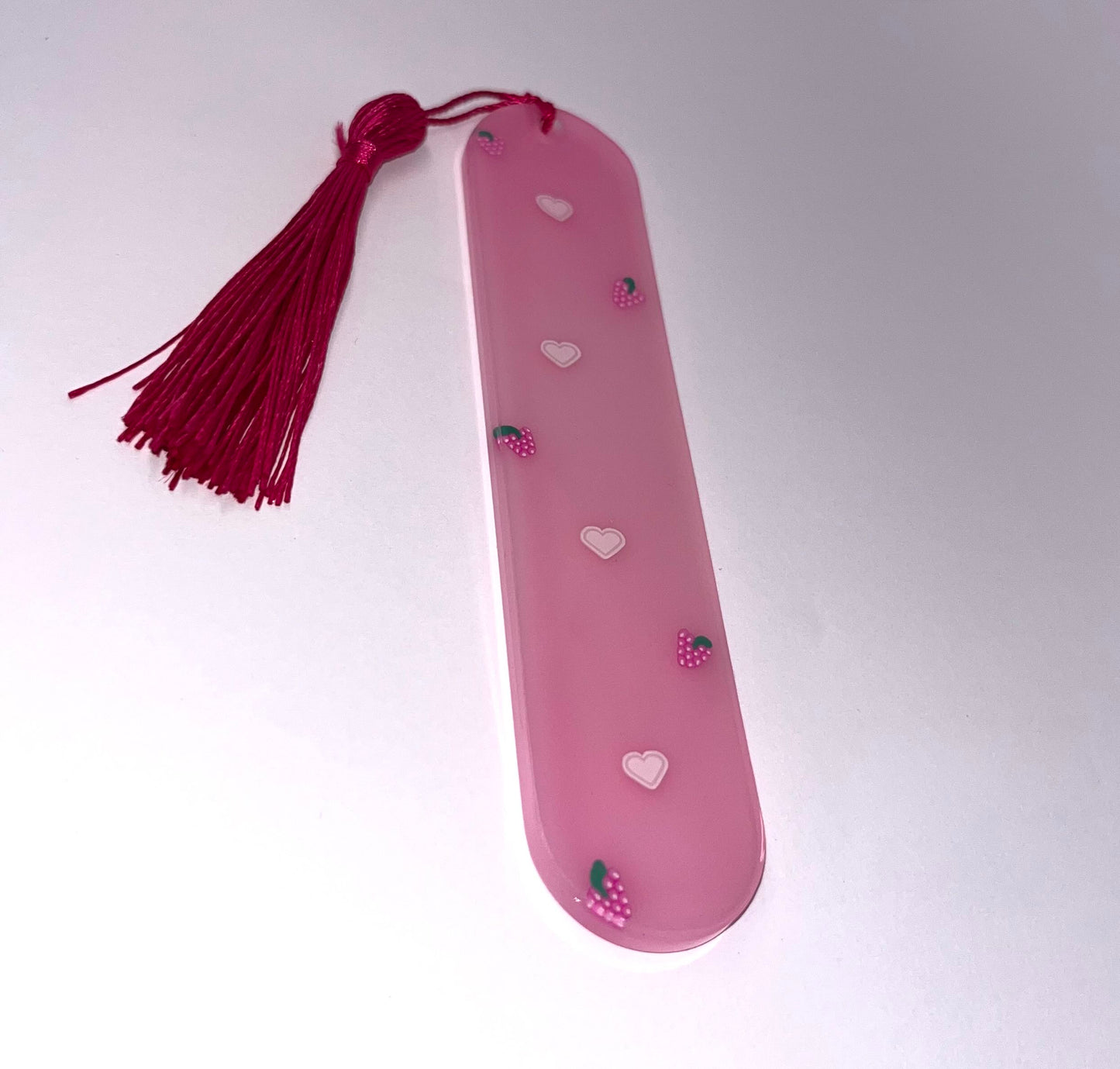 Berries & Cream Round Edge Bookmark