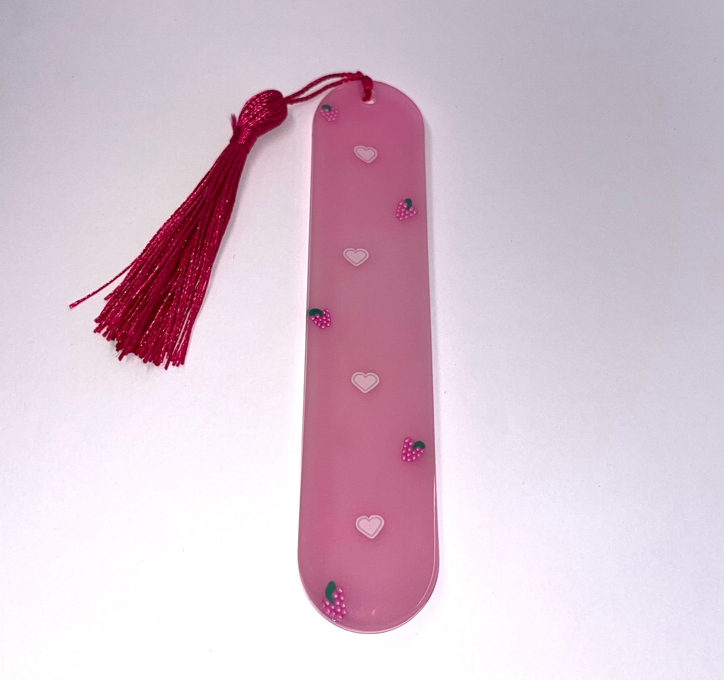 Berries & Cream Round Edge Bookmark
