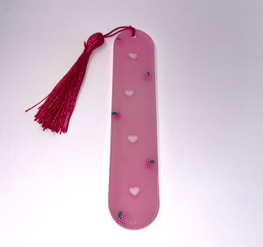 Berries & Cream Round Edge Bookmark