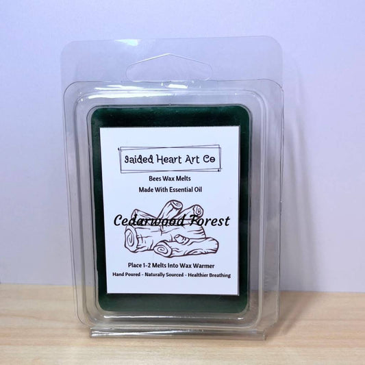Cedarwood Forest Natural Bees Wax Melts