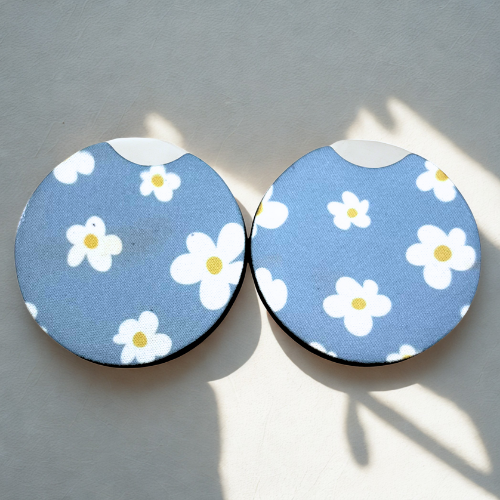 Daisy Days Car Coasters