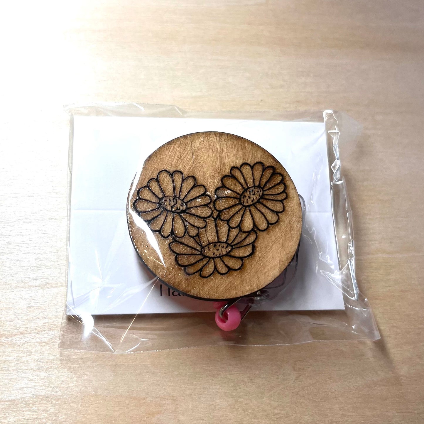 Flowers Badge Reel