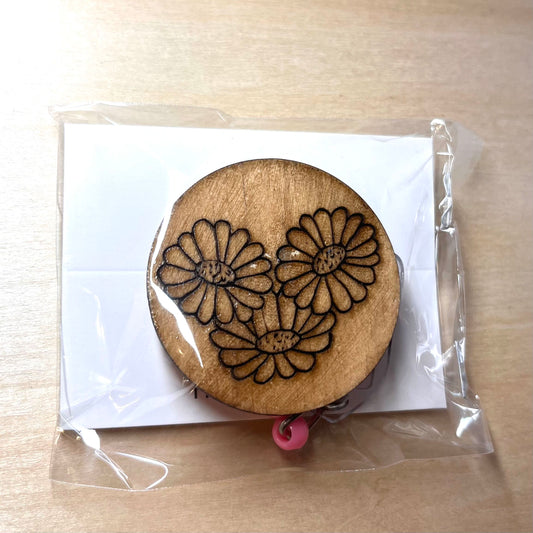 Flowers Badge Reel