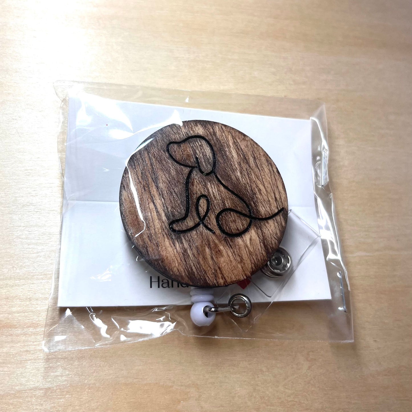 Dog Badge Reel
