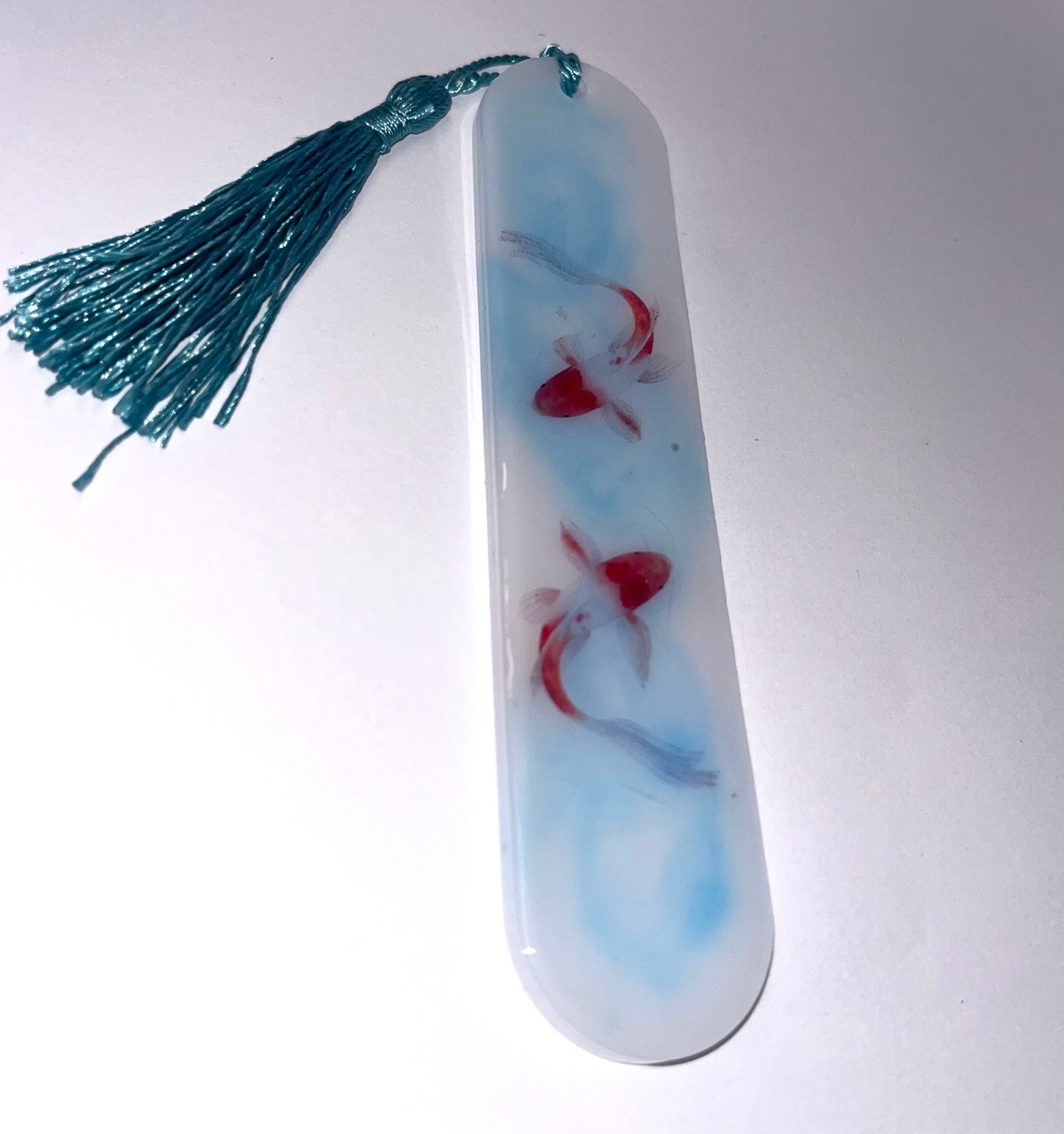 Koi Fish Round Edge Bookmark