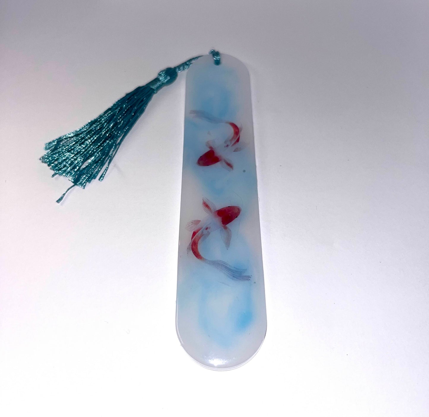 Koi Fish Round Edge Bookmark