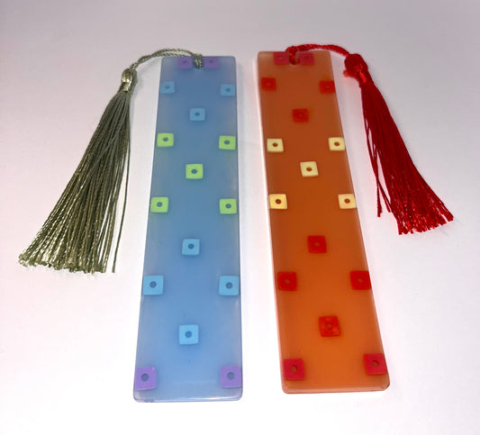 Retro Style Round Edge Rectangle Bookmark