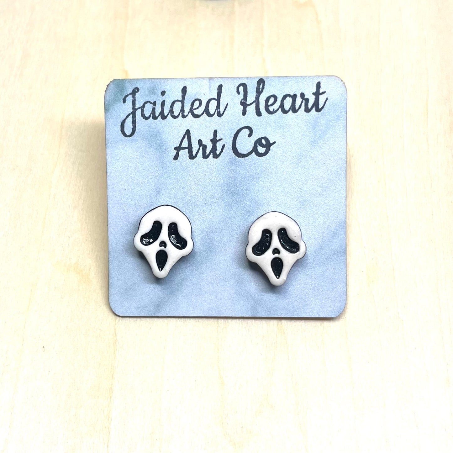 Classic Scream Stud Earrings