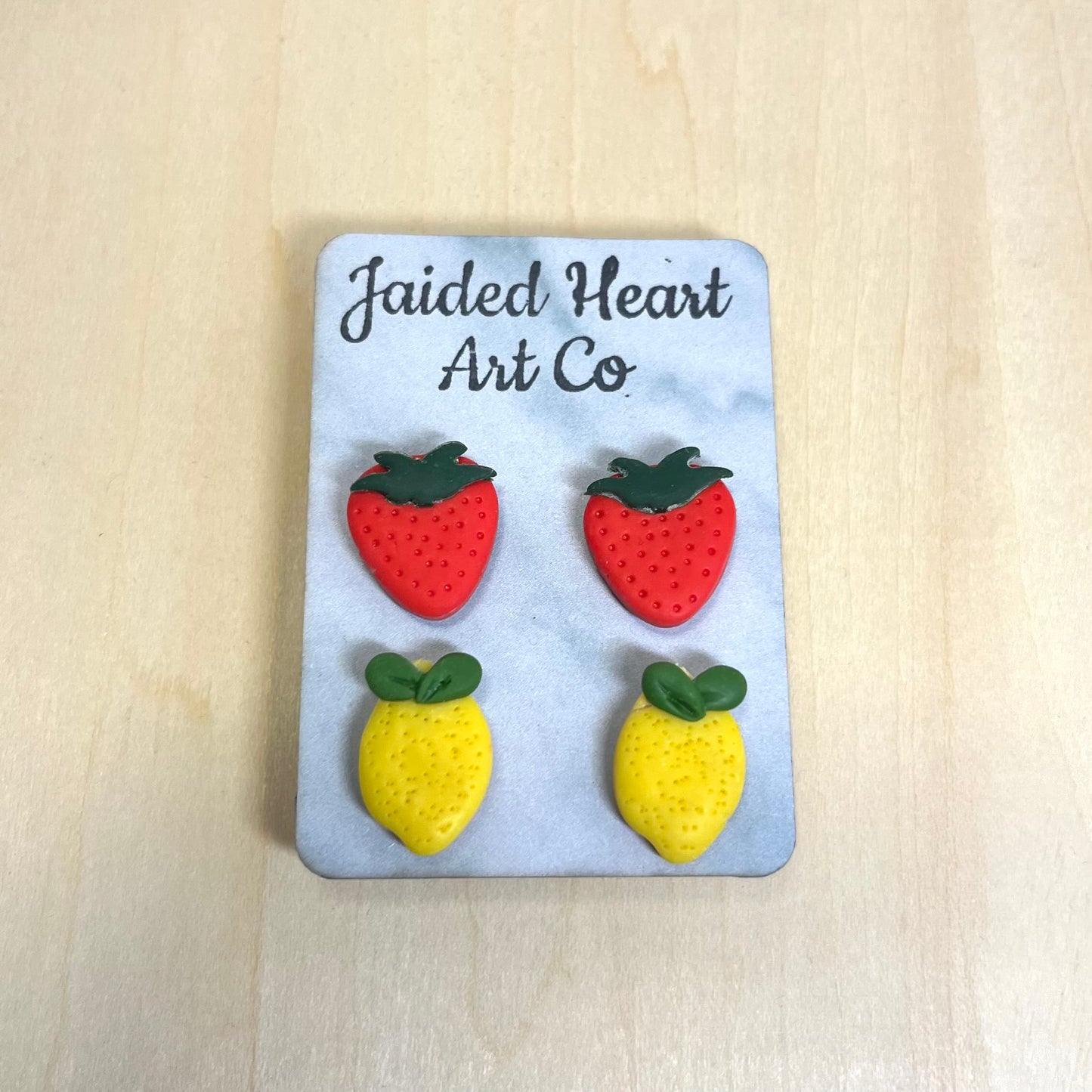 Strawberry Lemonade Stud Earring Pack