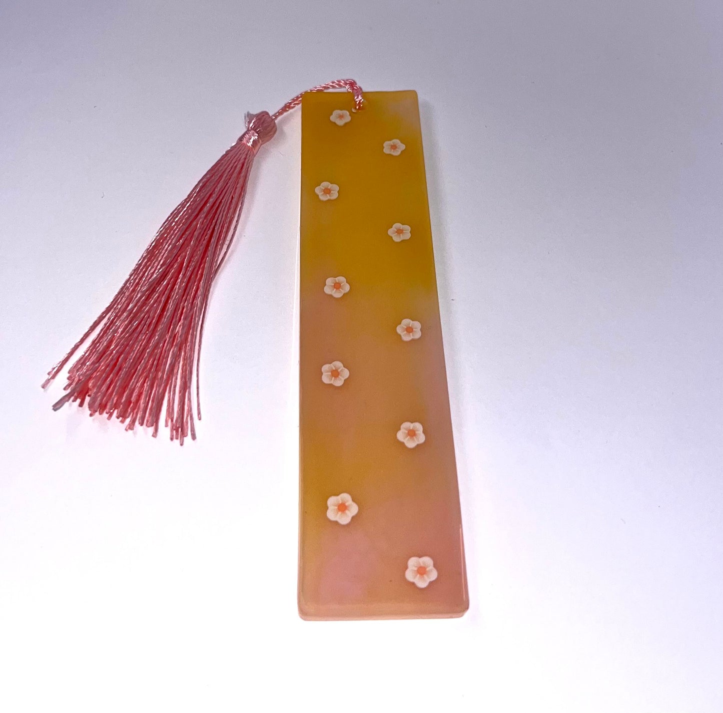 Floral Sorbet Round Edge Rectangle Bookmark