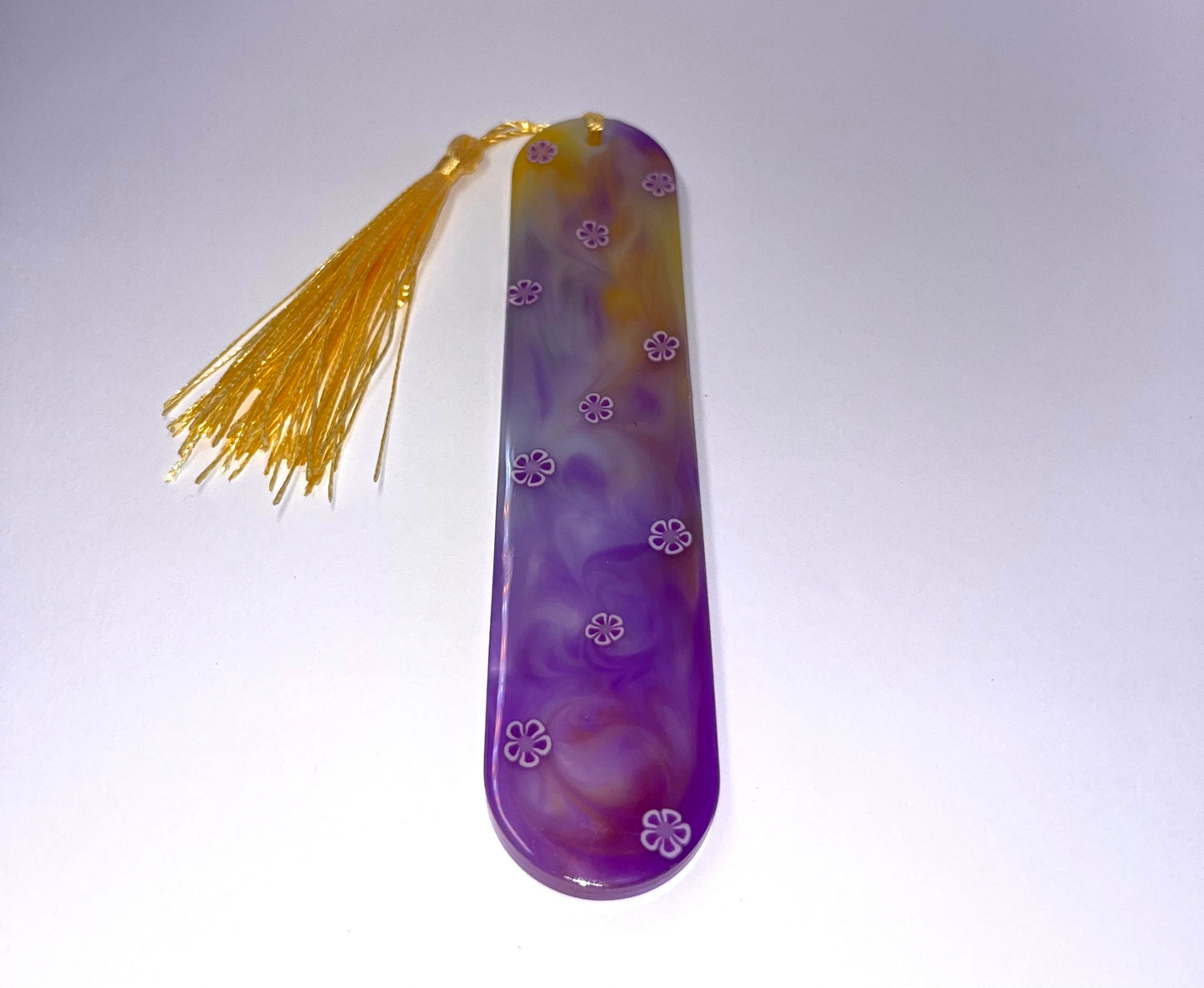 Aloha Floral Round Edge Bookmark